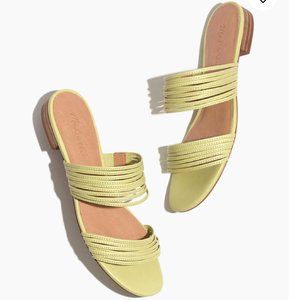NIB Madewell The Meg Slide Sandal